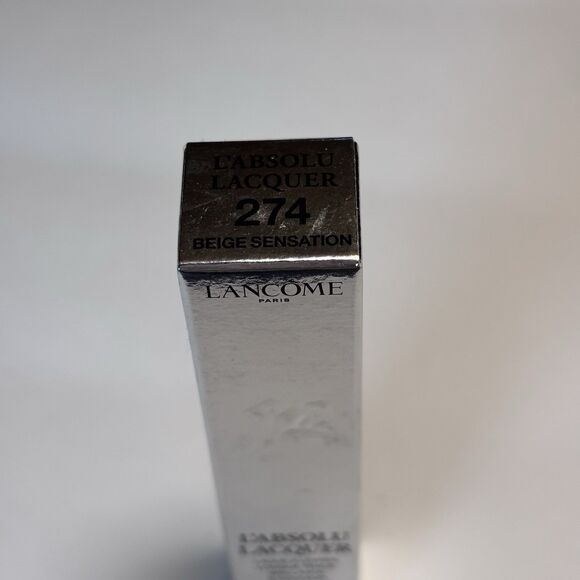 Lancome L'Absolu Lacquer Longwear Lip Color ,# 274 - Beige Sensation 8ml/.27 oz - Picture 4 of 7